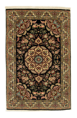 Perser Rug - Ghom - 166 x 105 cm - black