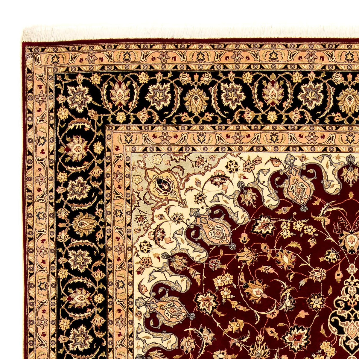 Perser Rug - Tabriz - Royal - 348 x 254 cm - dark red