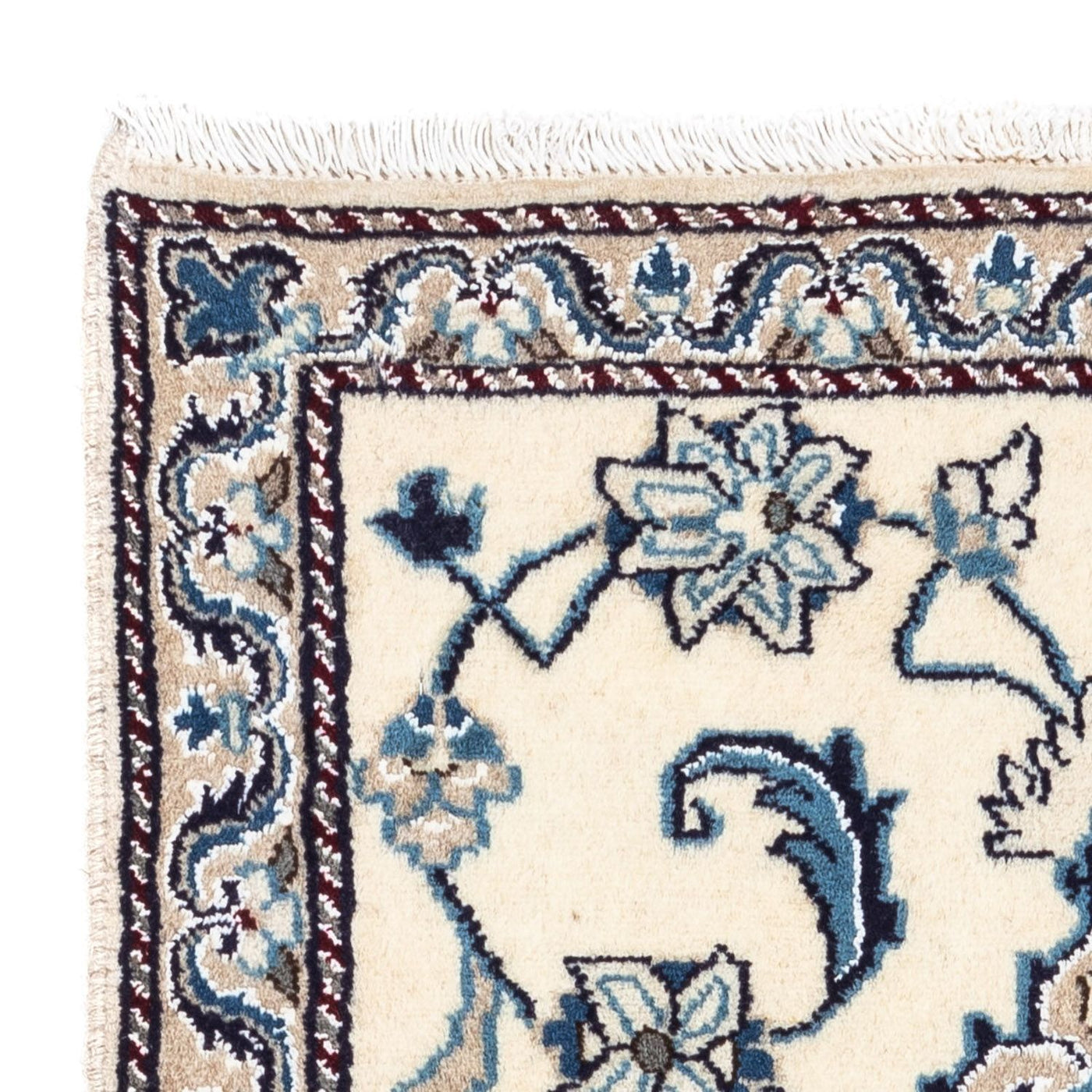 Perserteppich - Nain 139 x 65 cm - beige