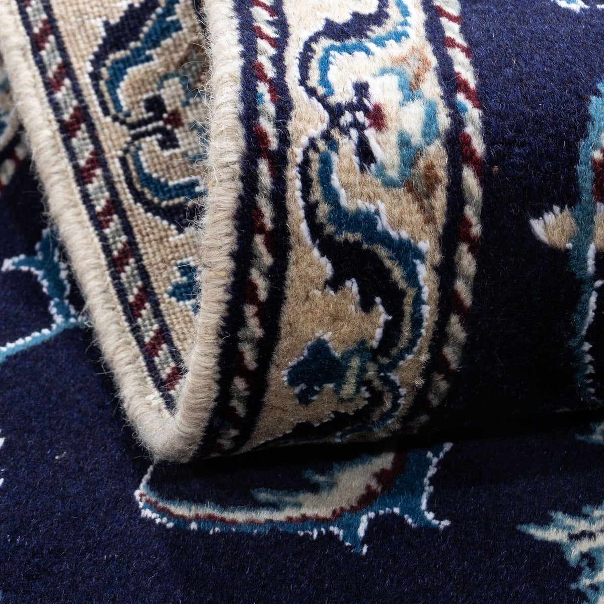 Perser Rug - Nain - 143 x 70 cm - blue