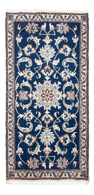 Perser Rug - Nain - 134 x 68 cm - blue