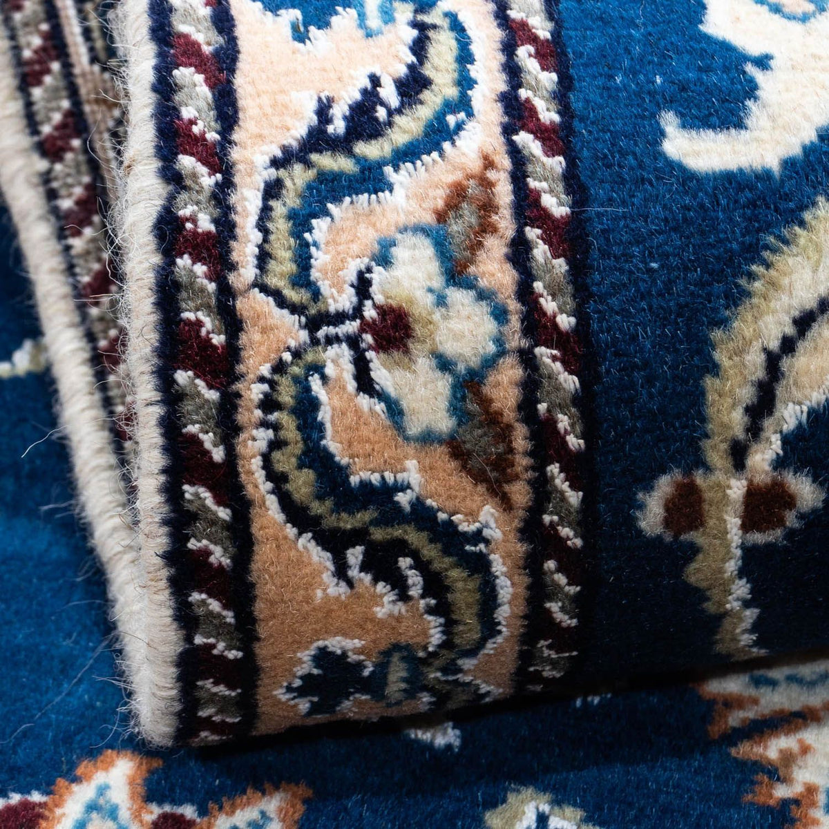 Perser Rug - Nain - 134 x 68 cm - blue