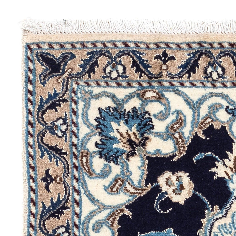 Perser Rug - Nain - 141 x 66 cm - dark blue