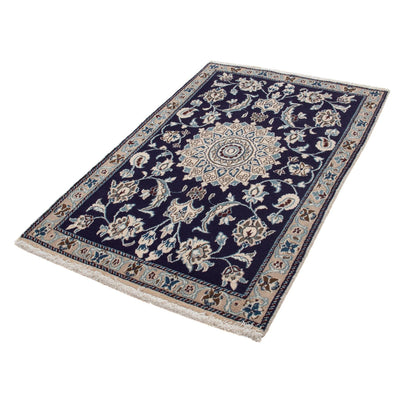 Perser Rug - Nain - 139 x 89 cm - dark blue