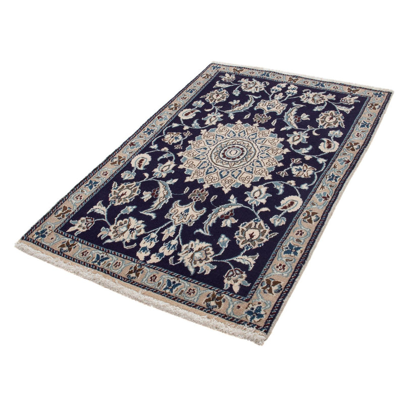 Perser Rug - Nain - 139 x 89 cm - dark blue