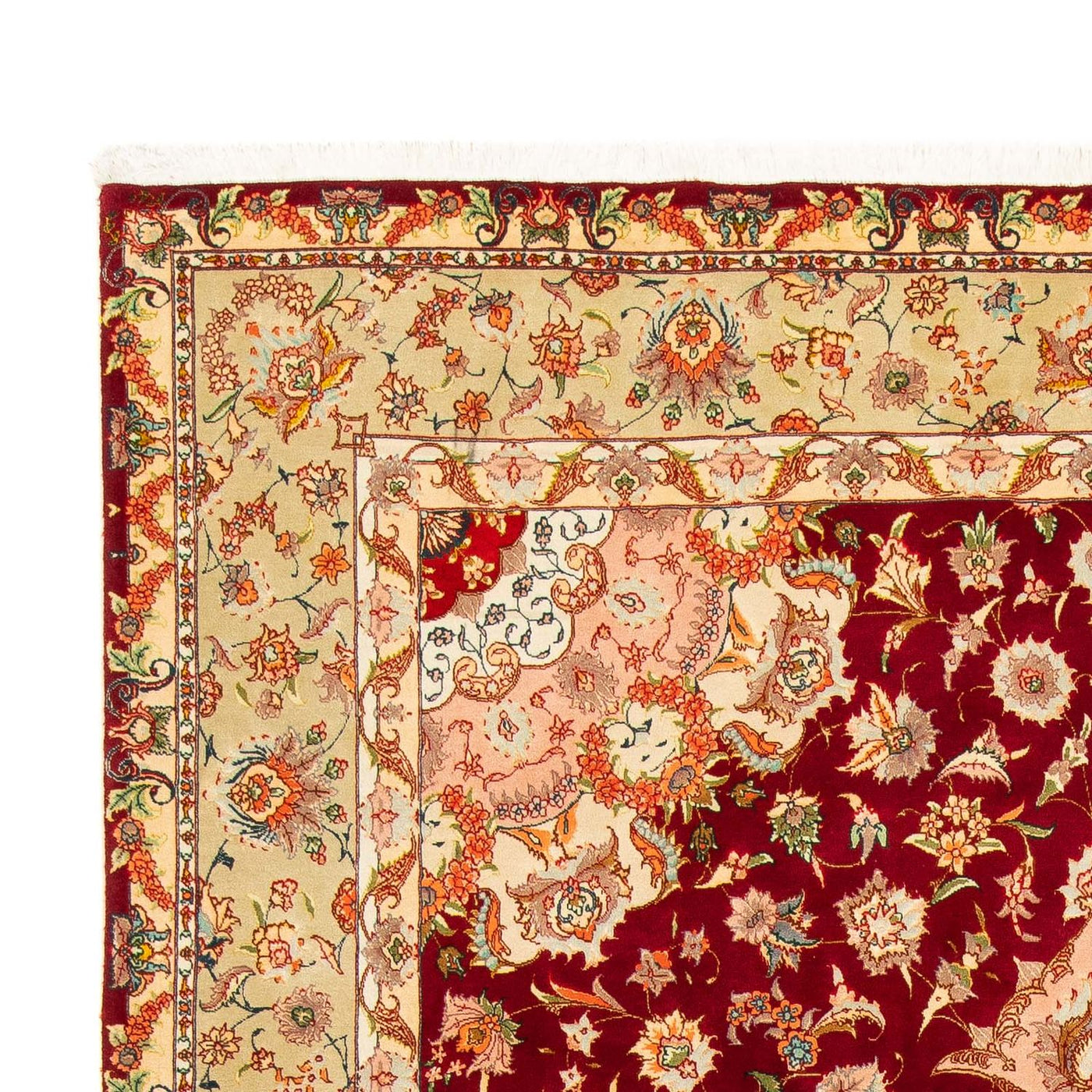 Tabriz - 50 Raj Rug 312x204cm - Persian Rugs