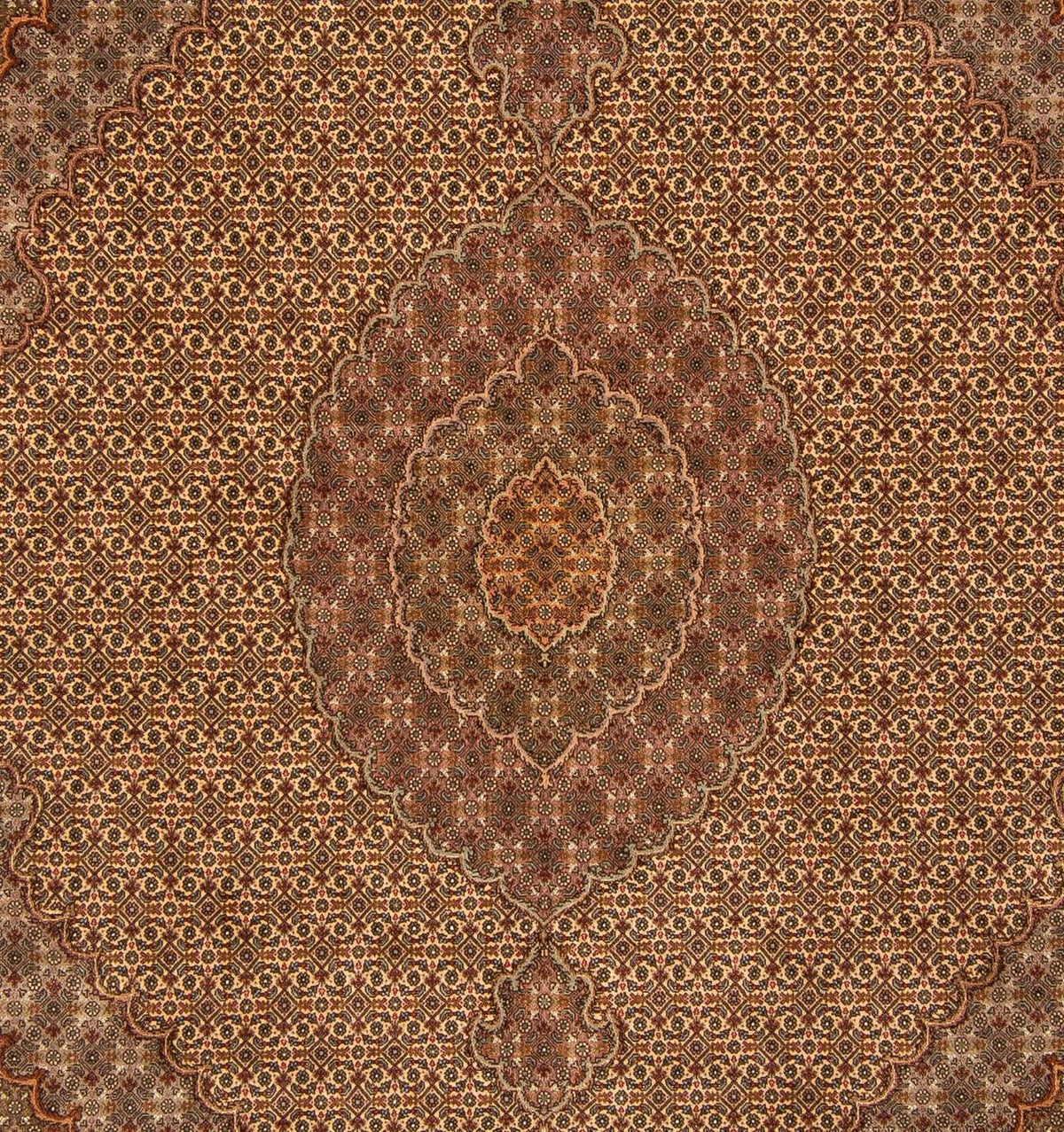 Perser Rug - Tabriz - 250 x 200 cm - brown