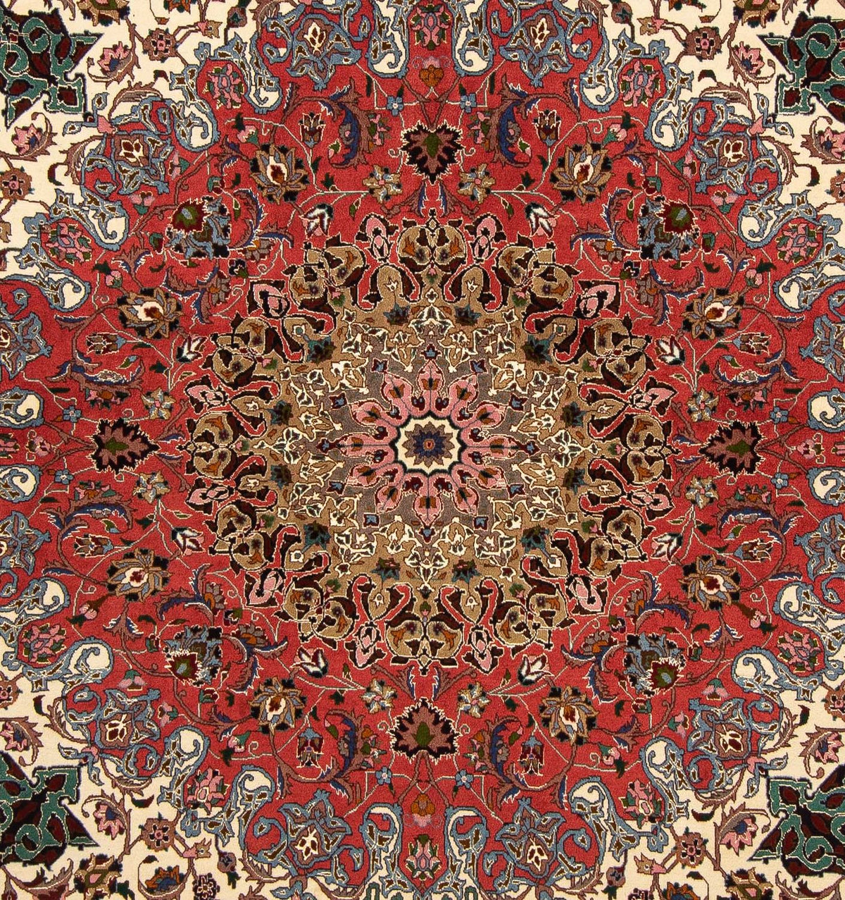 Perser Rug - Tabriz - Royal square  - 202 x 200 cm - multicolored