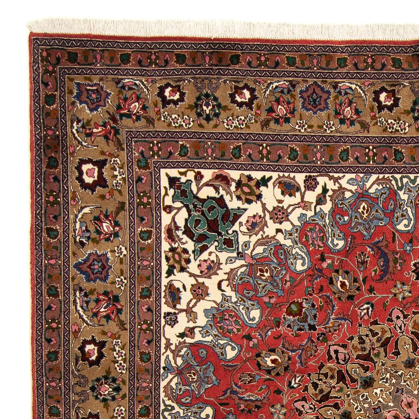 Tabriz - 50 Raj Rug 202x200cm - Persian Rugs