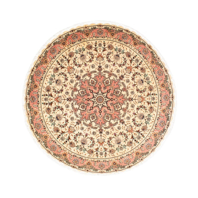 Perser Rug - Tabriz - Royal round  - 150 x 150 cm - beige