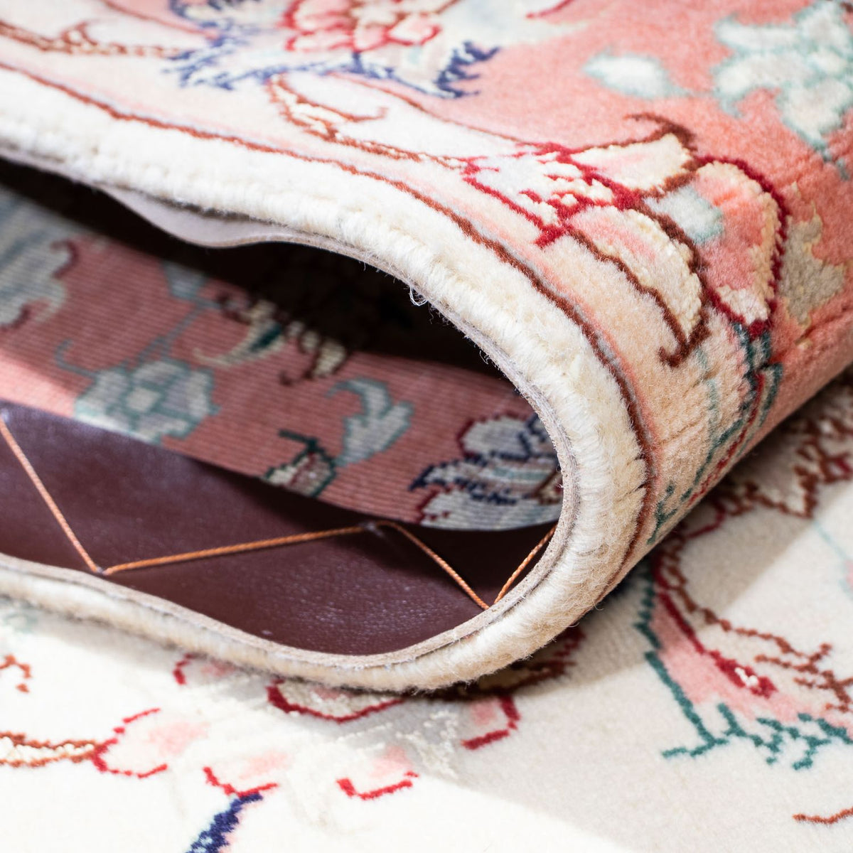 Runner Perser Rug - Tabriz - Royal - 183 x 77 cm - beige