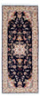 Runner Perser Rug - Tabriz - Royal - 198 x 82 cm - dark blue