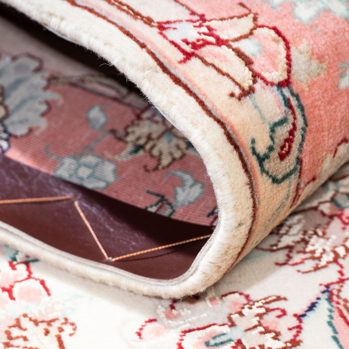 Runner Perser Rug - Tabriz - Royal - 187 x 77 cm - beige