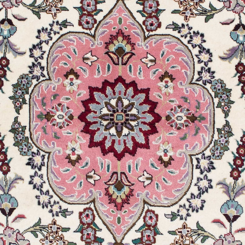 Runner Perser Rug - Tabriz - Royal - 202 x 82 cm - beige