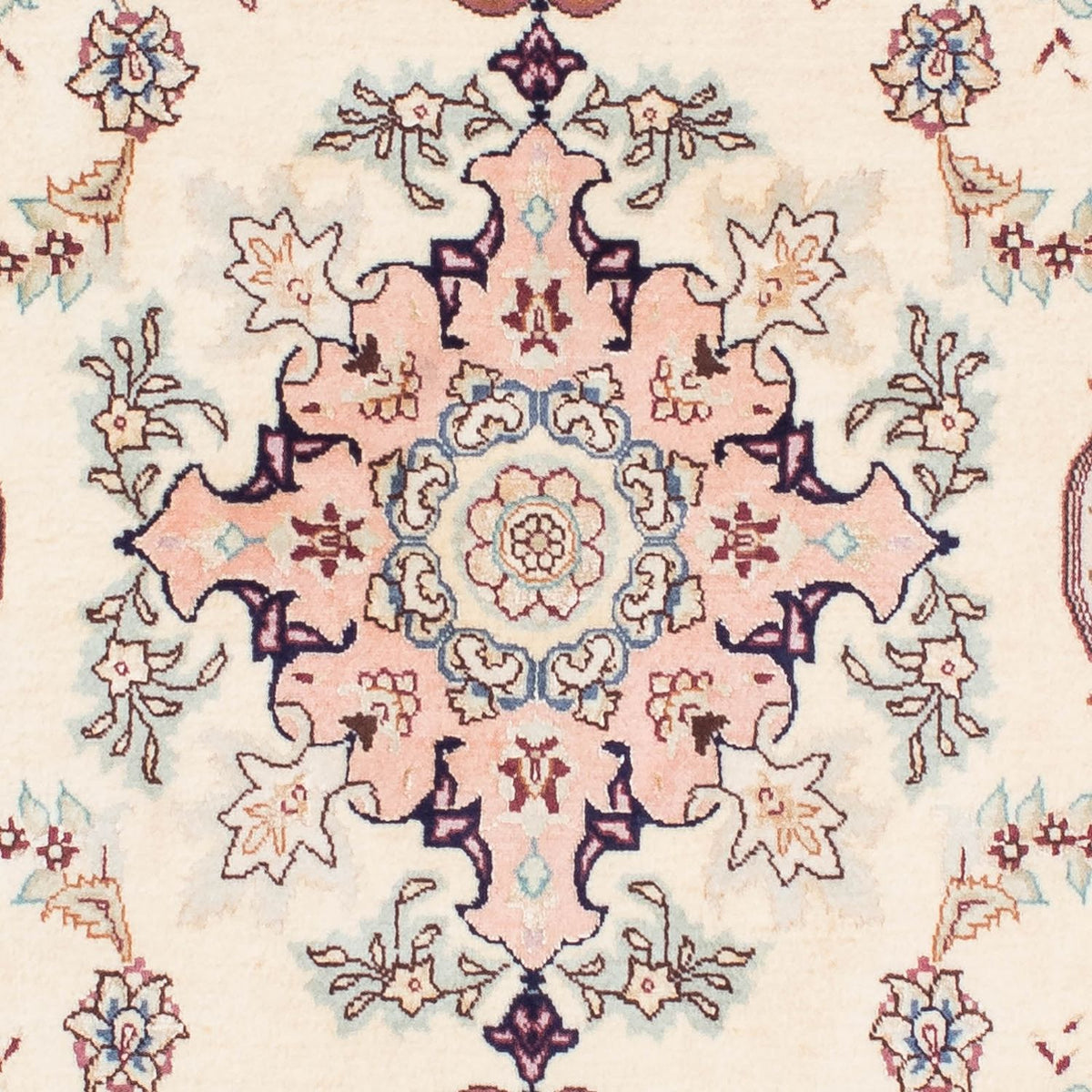 Runner Perser Rug - Tabriz - Royal - 212 x 81 cm - beige