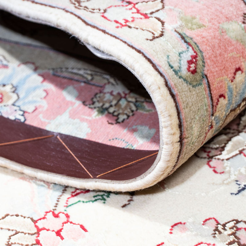 Runner Perser Rug - Tabriz - Royal - 202 x 77 cm - beige