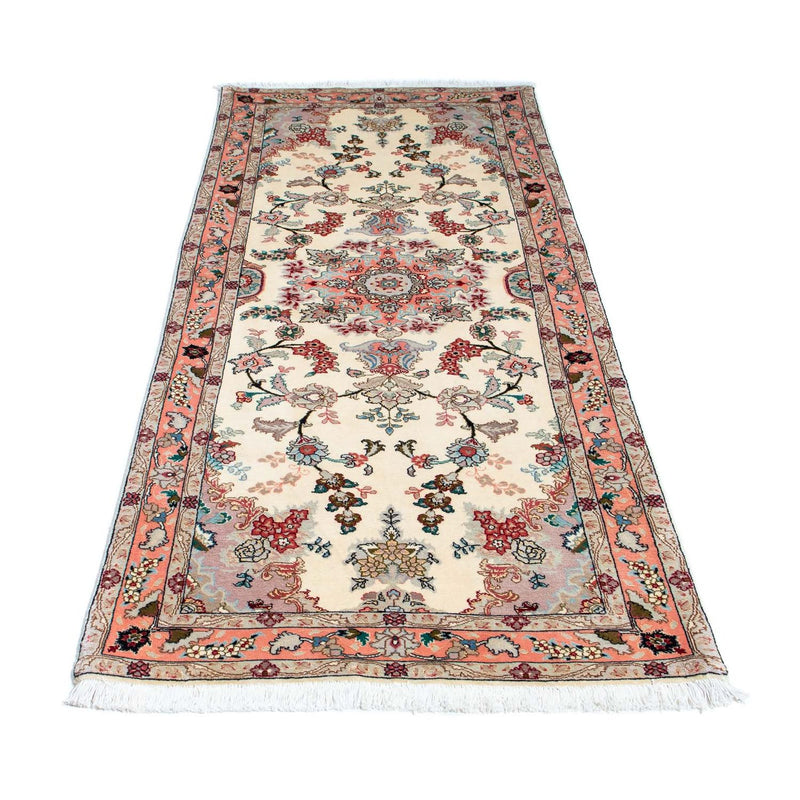 Runner Perser Rug - Tabriz - Royal - 205 x 82 cm - beige