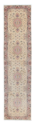Runner Perser Rug - Tabriz - Royal - 397 x 87 cm - beige
