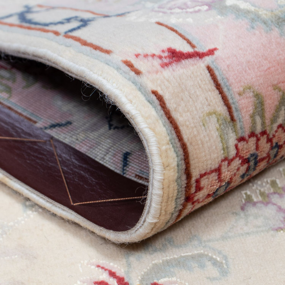 Runner Perser Rug - Tabriz - Royal - 397 x 87 cm - beige