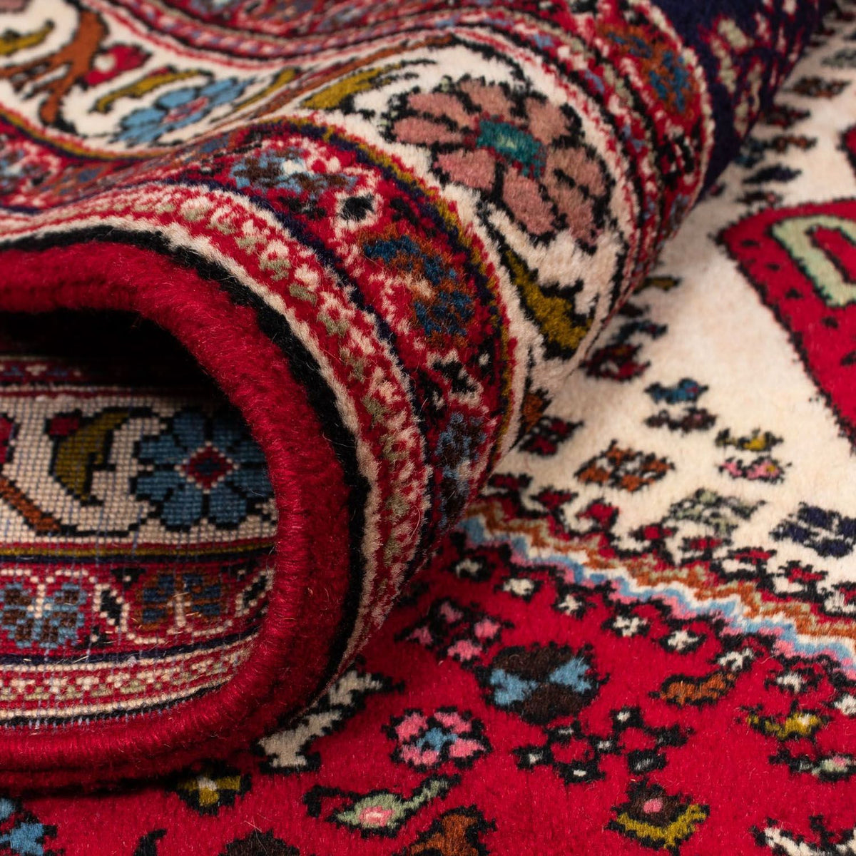 Perser Rug - Nomadic - 292 x 200 cm - dark red