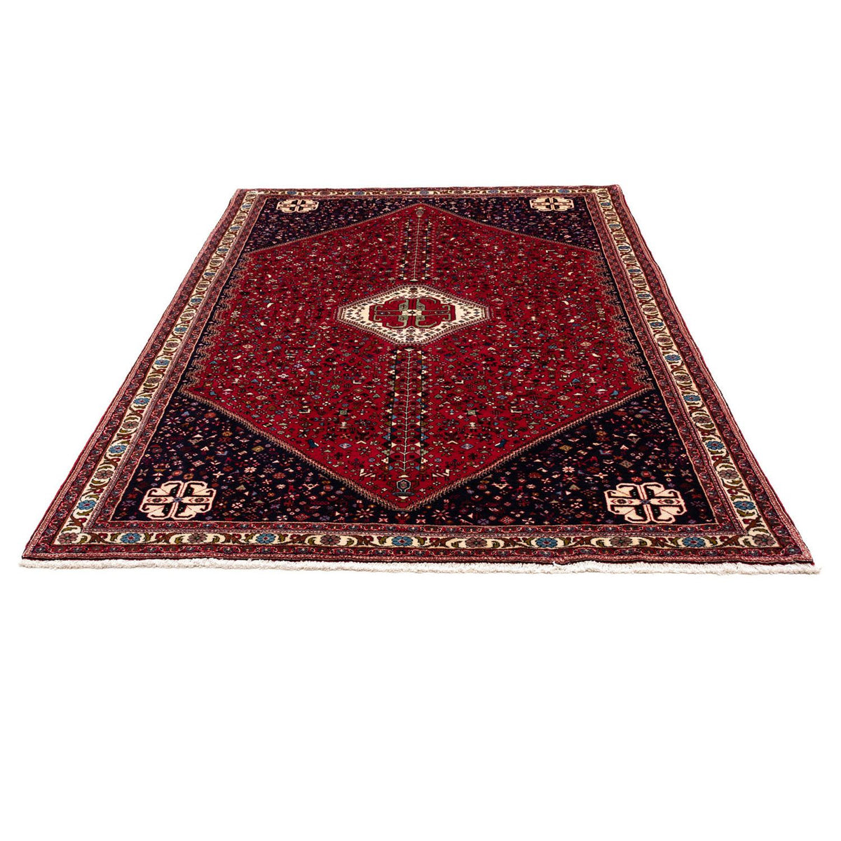 Perser Rug - Nomadic - 292 x 200 cm - dark red