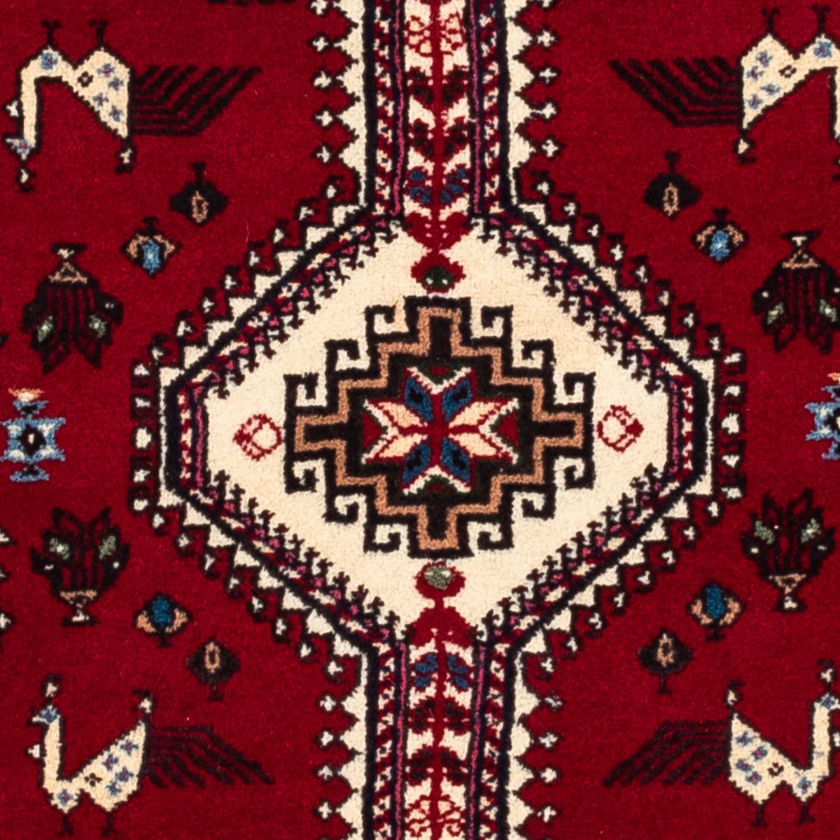 Perser Rug - Nomadic - 163 x 99 cm - dark red