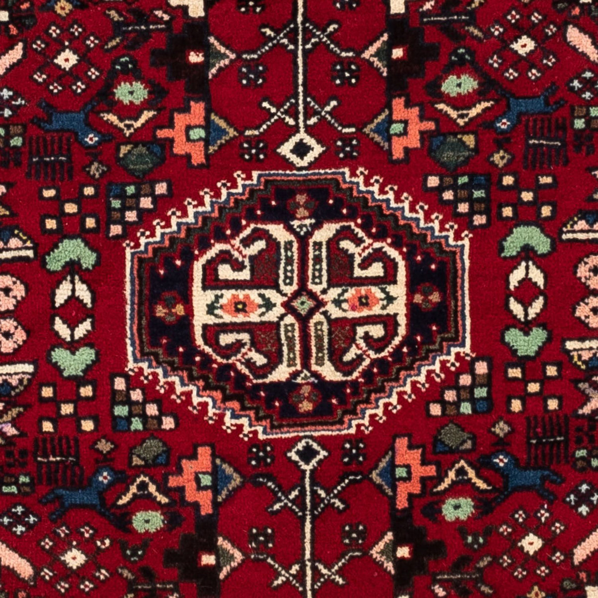 Perser Rug - Nomadic - 150 x 101 cm - dark red