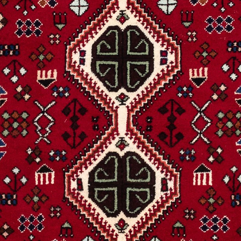 Perser Rug - Nomadic - 145 x 100 cm - dark red