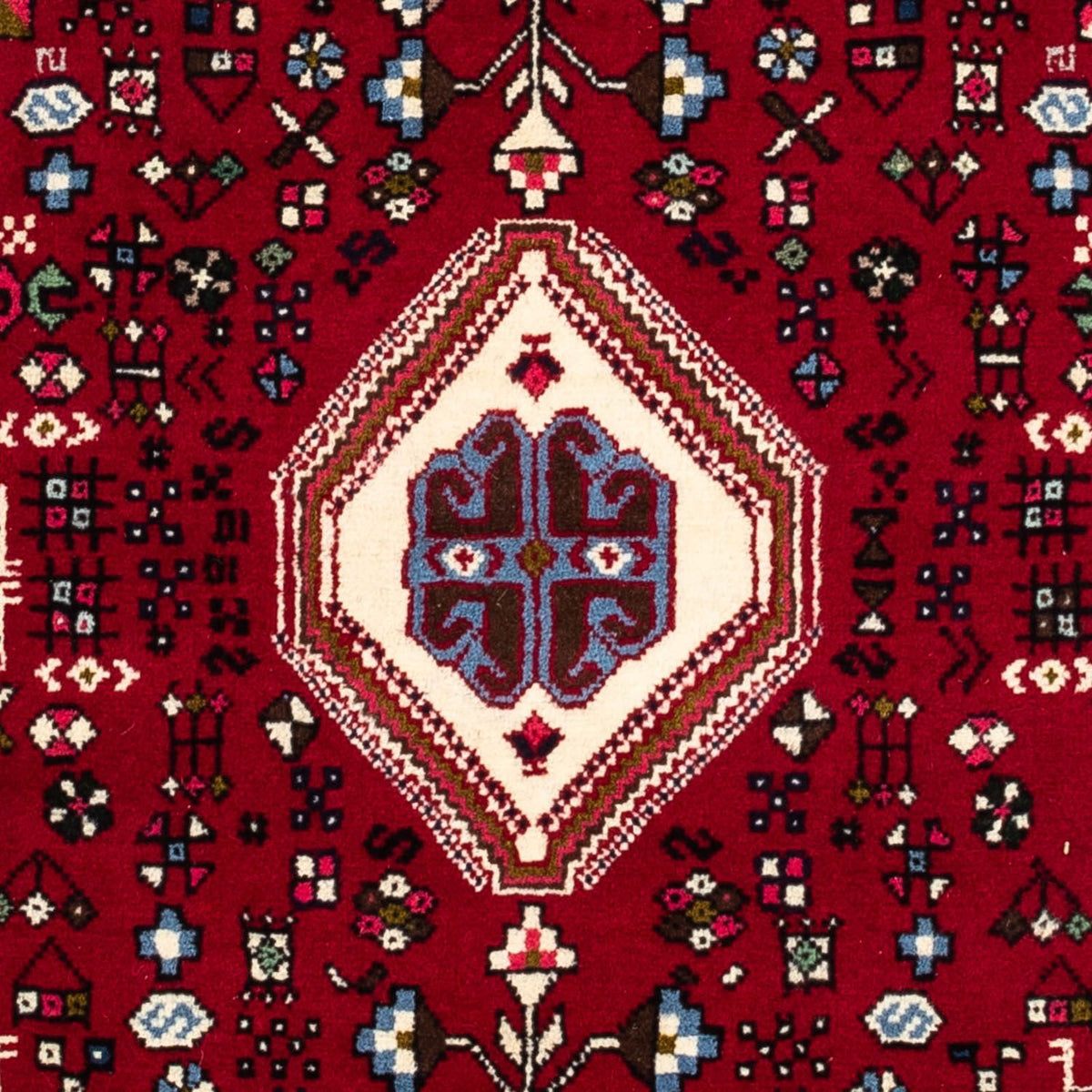 Perser Rug - Nomadic - 150 x 98 cm - dark red