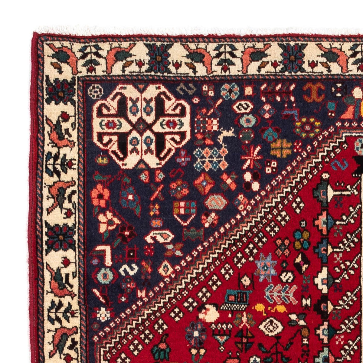 Perser Rug - Nomadic - 154 x 107 cm - dark red