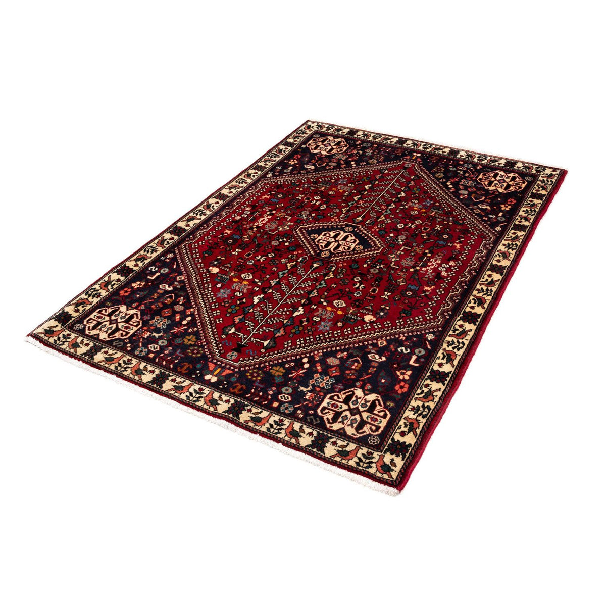 Perser Rug - Nomadic - 154 x 107 cm - dark red