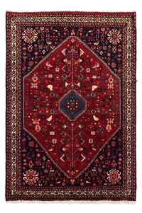 Perser Rug - Nomadic - 145 x 100 cm - dark red