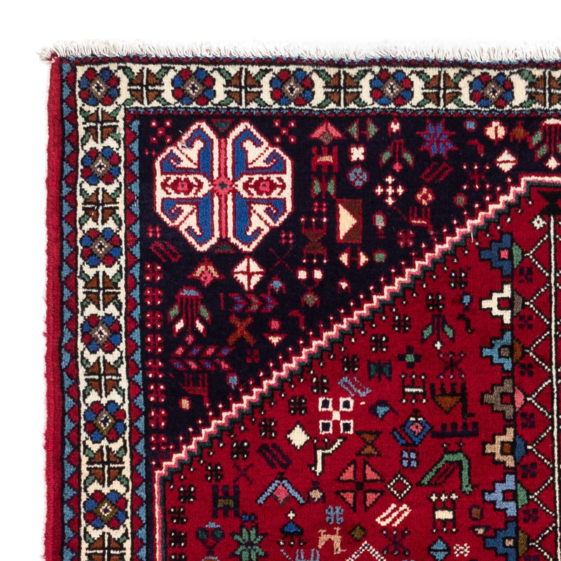 Perser Rug - Nomadic - 148 x 100 cm - dark red