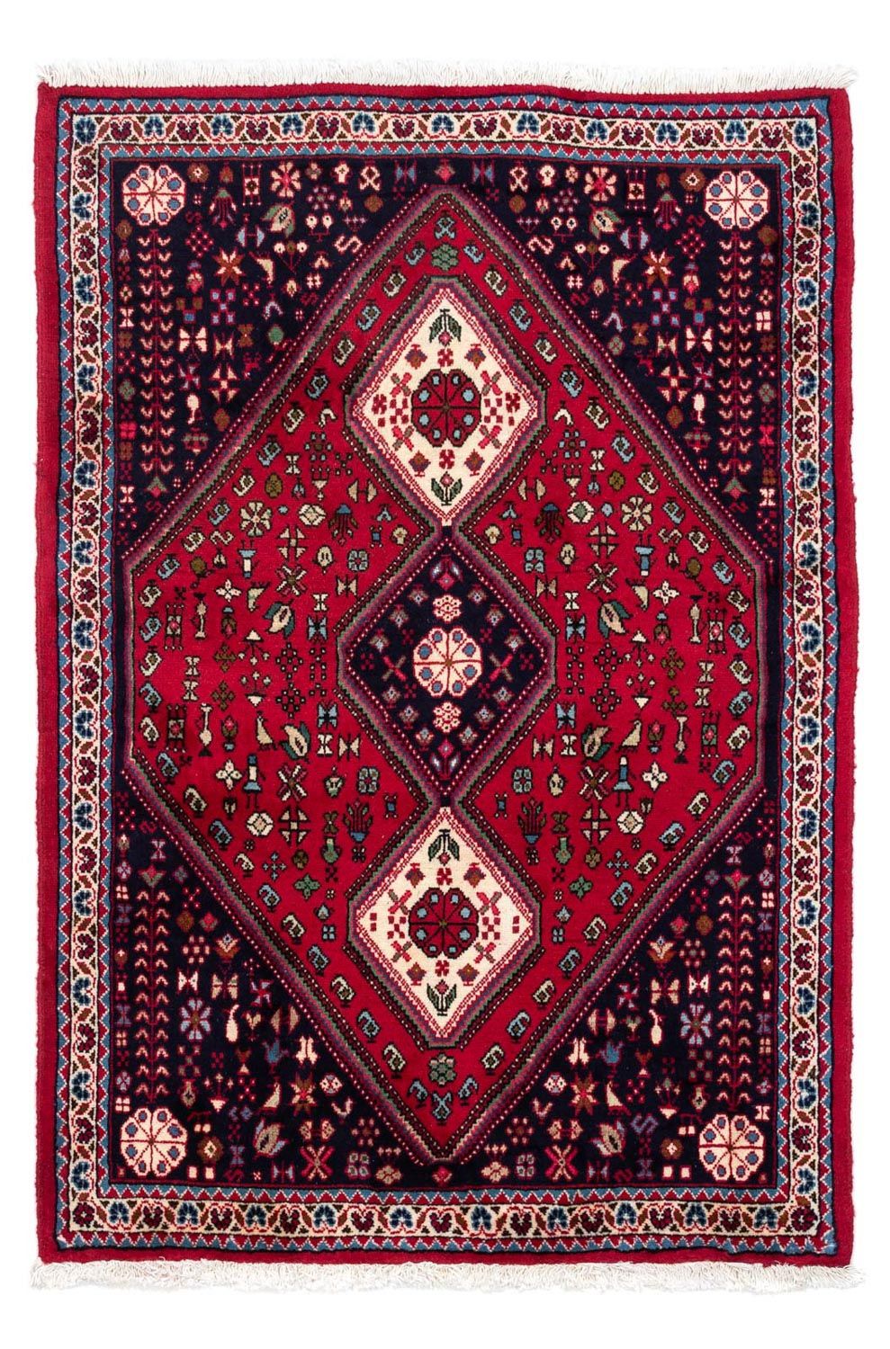 Perser Rug - Nomadic - 143 x 97 cm - dark red