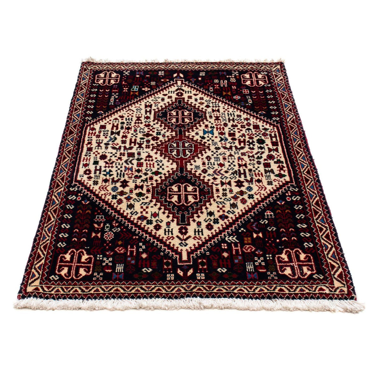 Perser Rug - Nomadic - 123 x 75 cm - beige