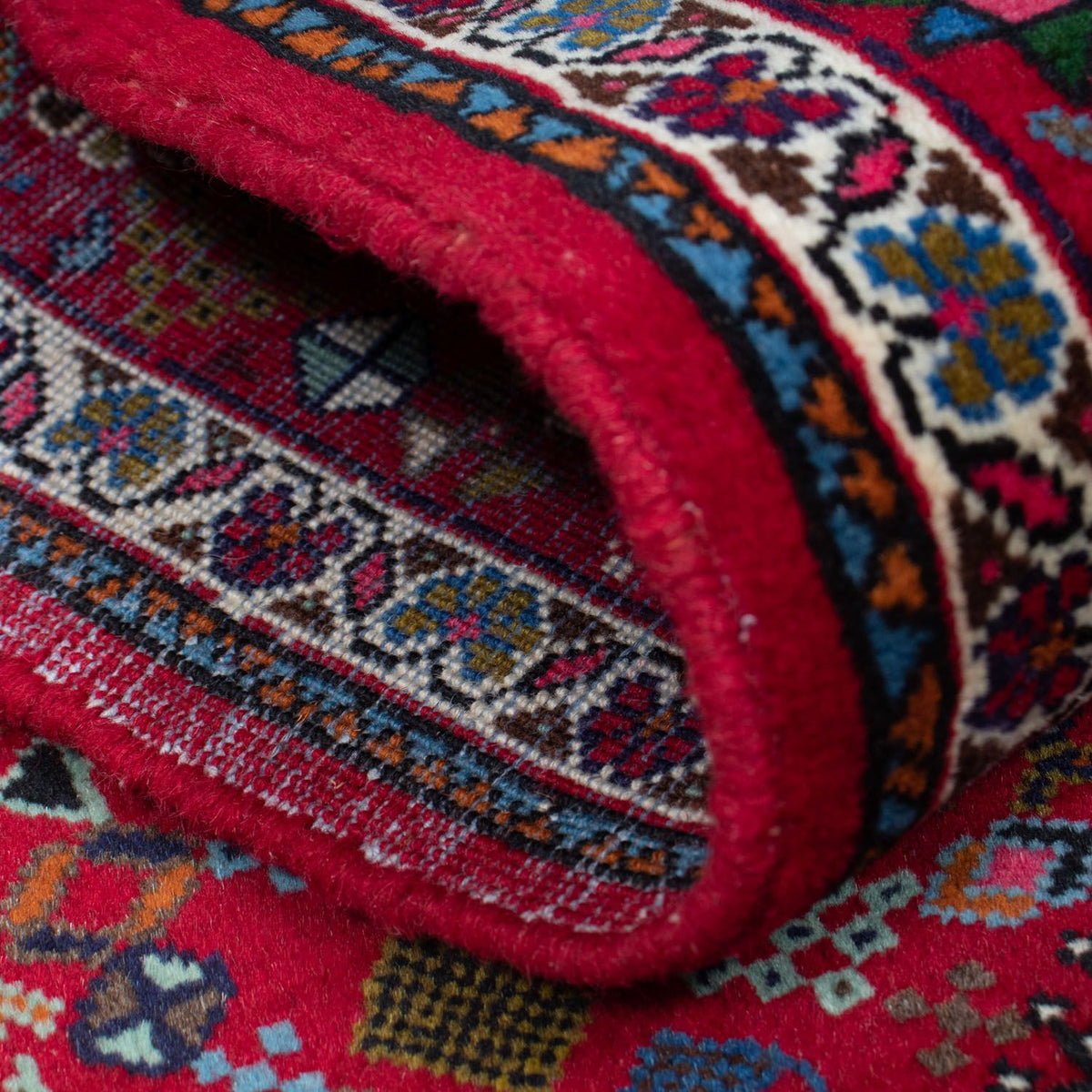 Runner Perser Rug - Nomadic - 195 x 78 cm - dark red