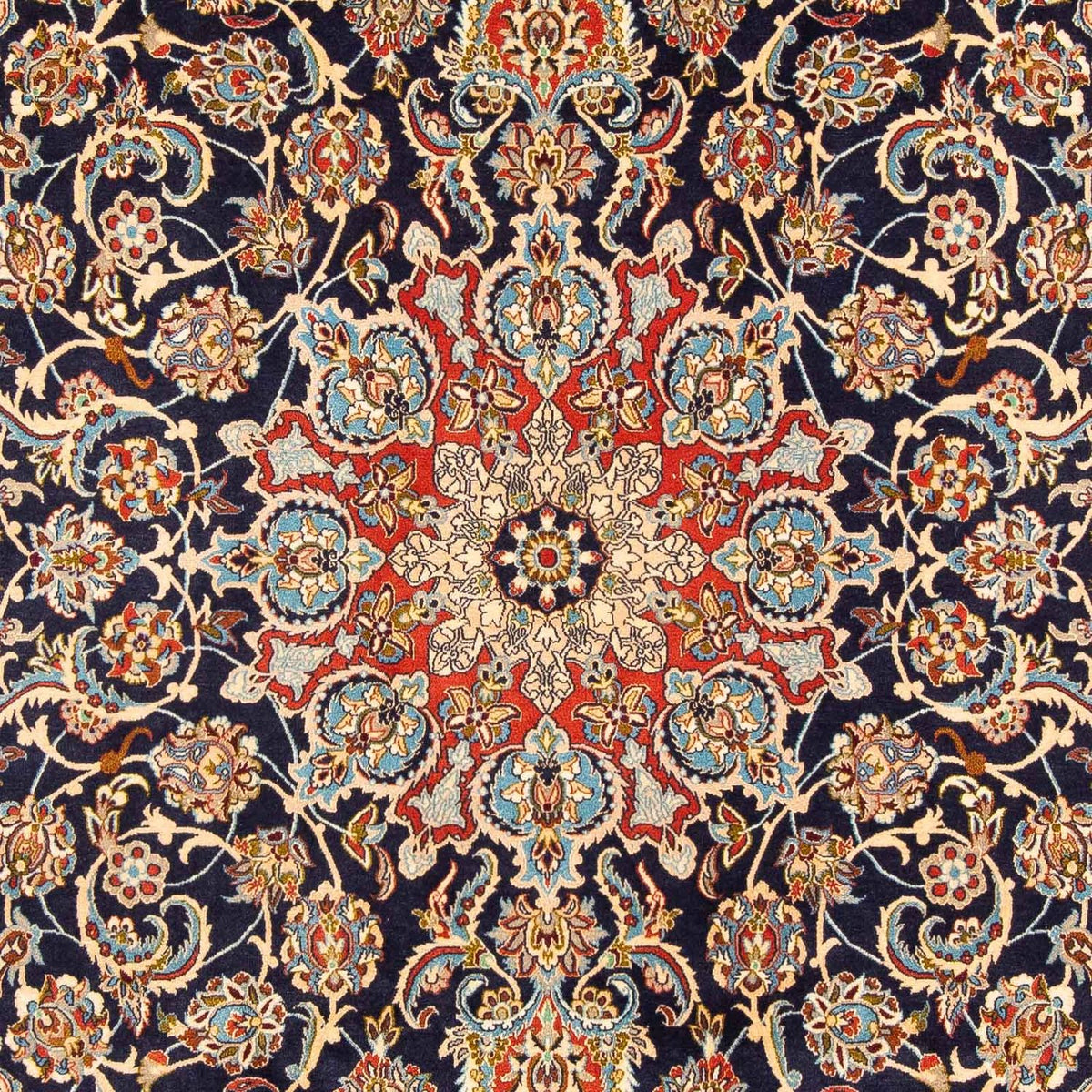 Perser Rug - Isfahan - Premium - 300 x 200 cm - dark blue