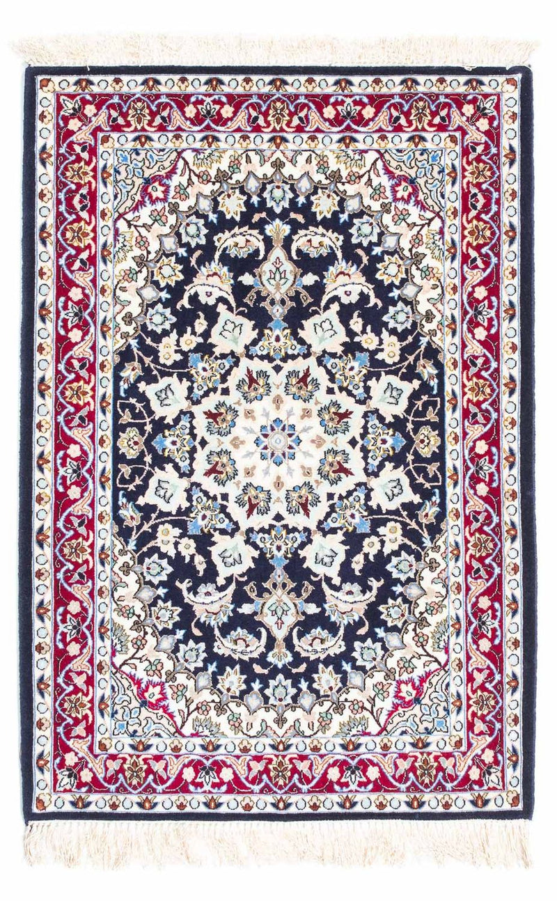 Perser Rug - Isfahan - Premium - 104 x 72 cm - dark blue
