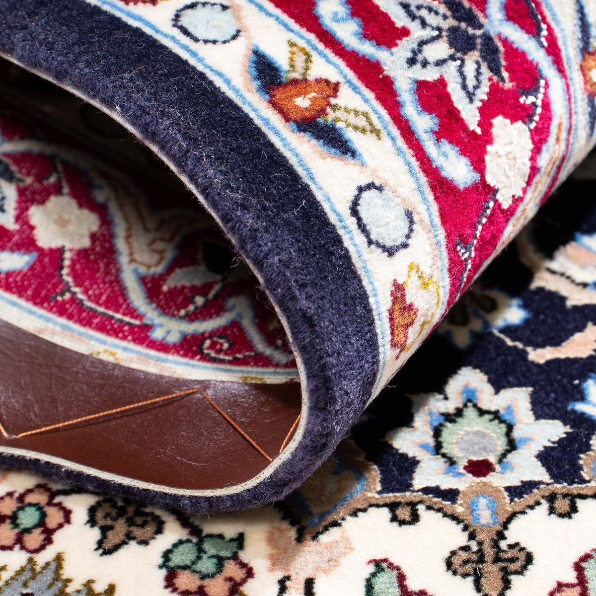 Perser Rug - Isfahan - Premium - 104 x 72 cm - dark blue