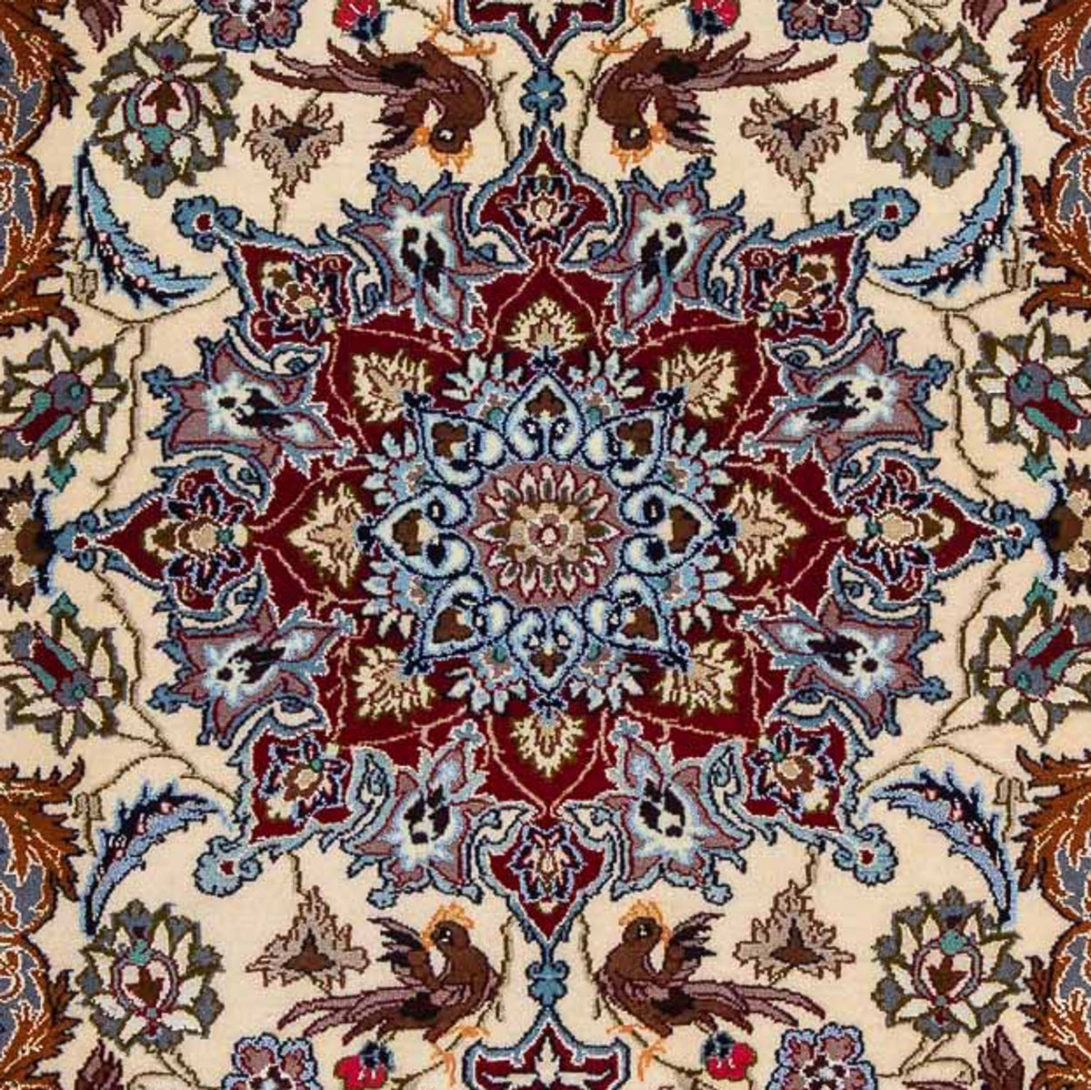 Perser Rug - Isfahan - Premium - 100 x 73 cm - dark red