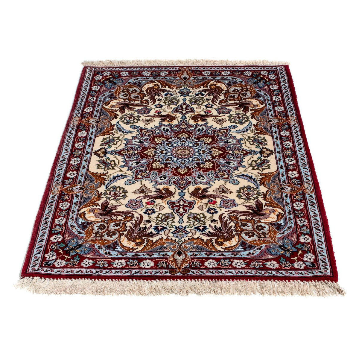 Perser Rug - Isfahan - Premium - 100 x 73 cm - dark red