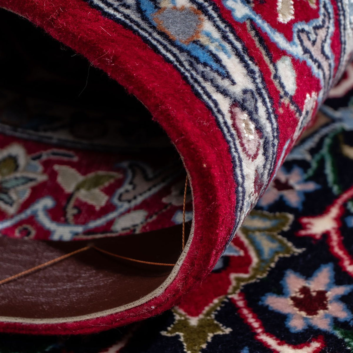 Perser Rug - Isfahan - Premium - 105 x 70 cm - dark red