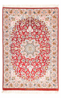 Perser Rug - Isfahan - Premium - 123 x 83 cm - red