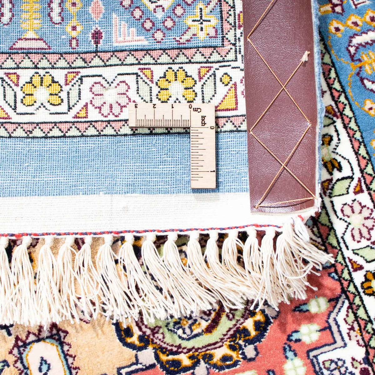 Perser Rug - Isfahan - Premium - 126 x 83 cm - light blue