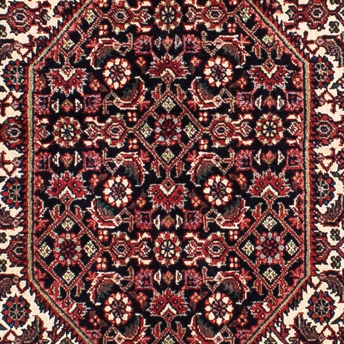 Perser Rug - Bidjar - 205 x 136 cm - dark red