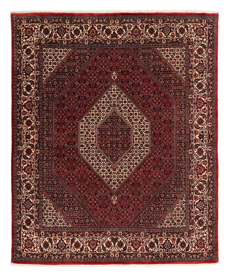 Perser Rug - Bidjar - 247 x 202 cm - dark red