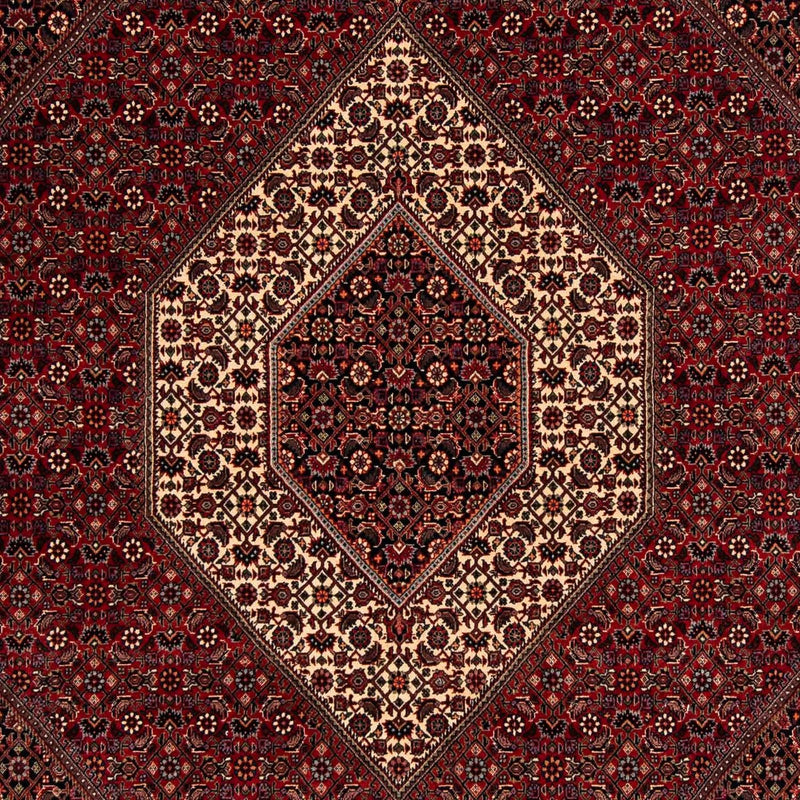 Perser Rug - Bidjar - 247 x 202 cm - dark red