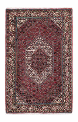 Perser Rug - Bidjar - 212 x 135 cm - dark red