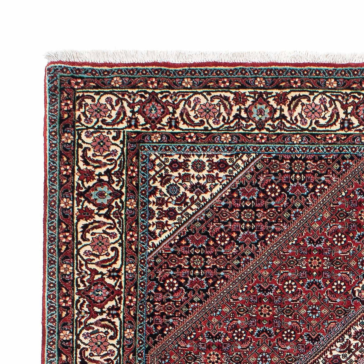 Perser Rug - Bidjar - 212 x 135 cm - dark red
