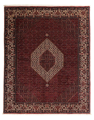 Perser Rug - Bidjar - 257 x 204 cm - dark red